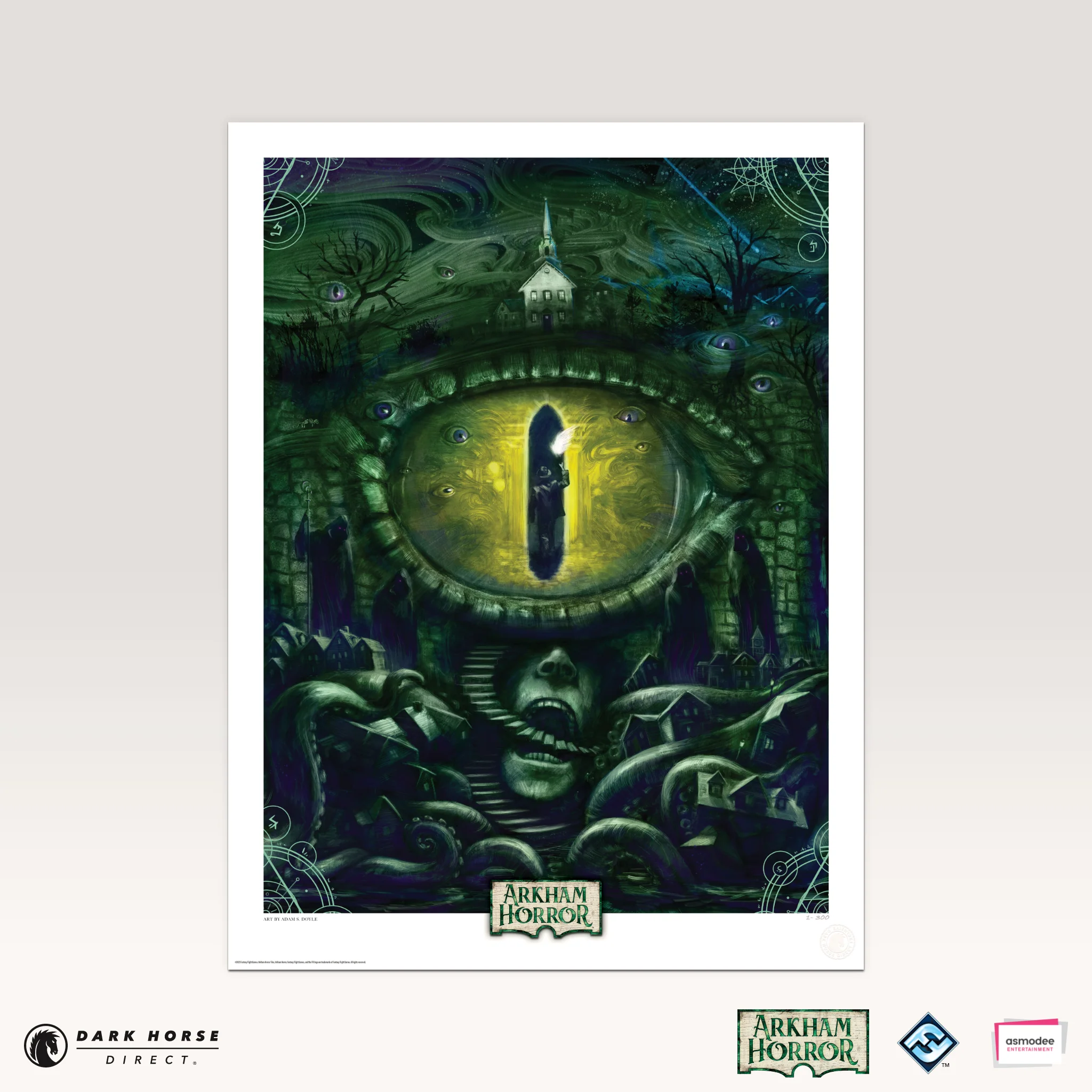 Arkham Horror: Descent into the Unknown Fine Art Print - Image 5