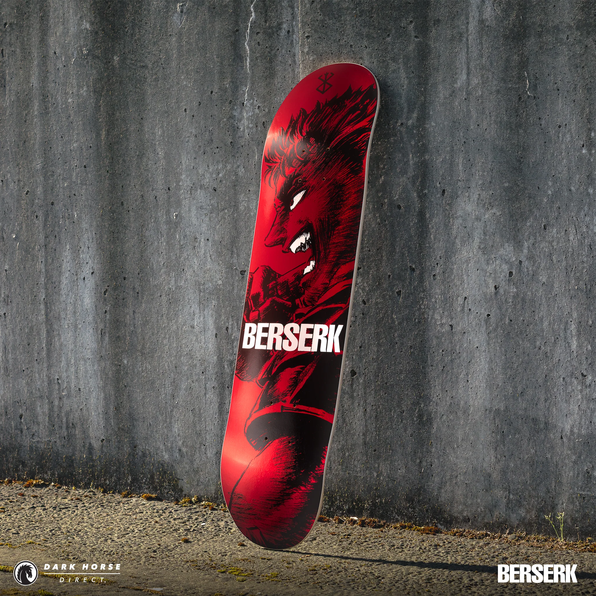 Berserk Skate Deck: Guts' Rage