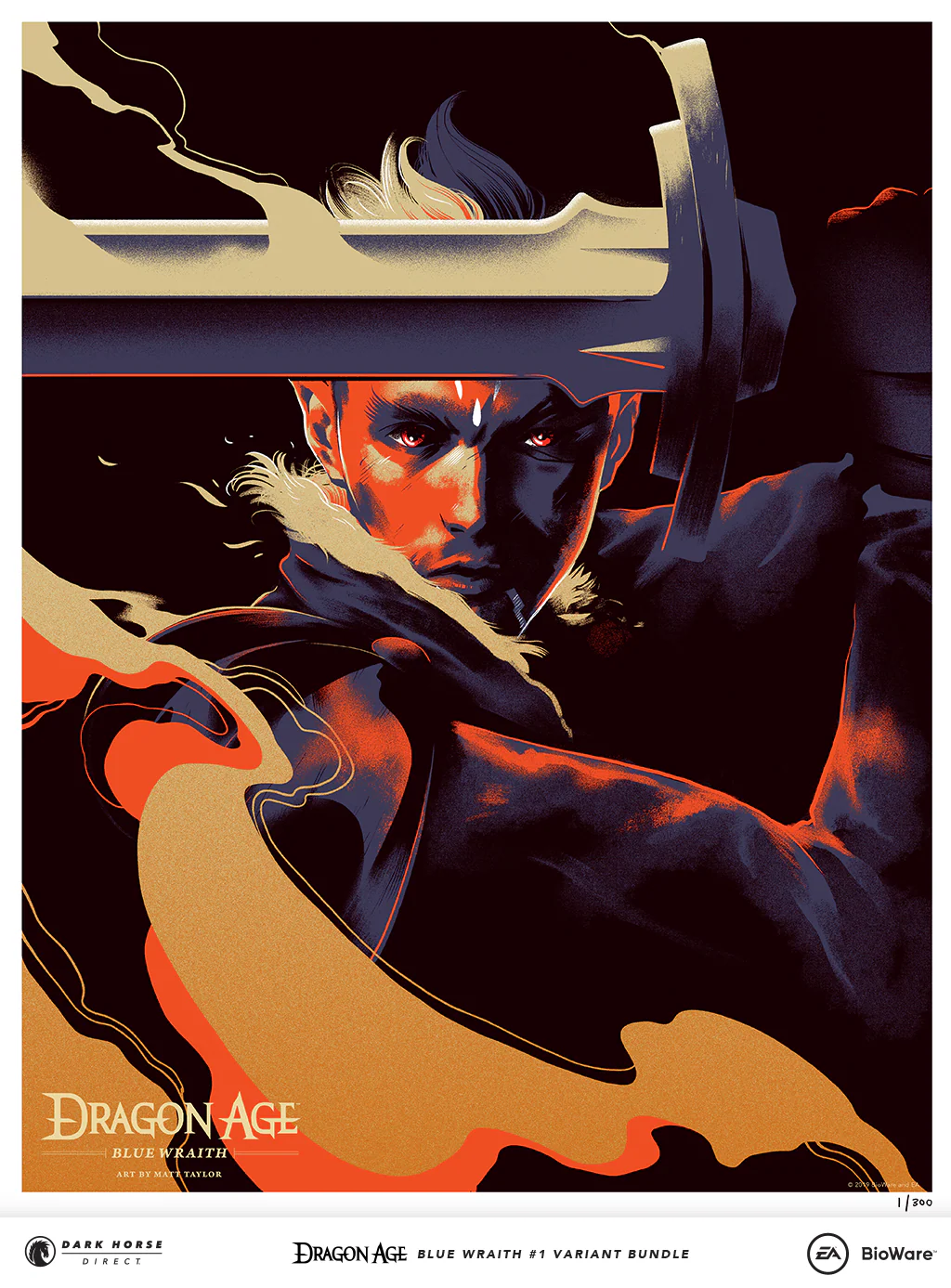 Dragon Age: Blue Wraith #1 Exclusive Variant Comic Bundle - Image 4