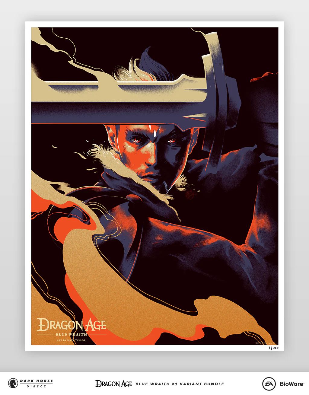 Dragon Age: Blue Wraith #1 Exclusive Variant Comic Bundle - Image 5