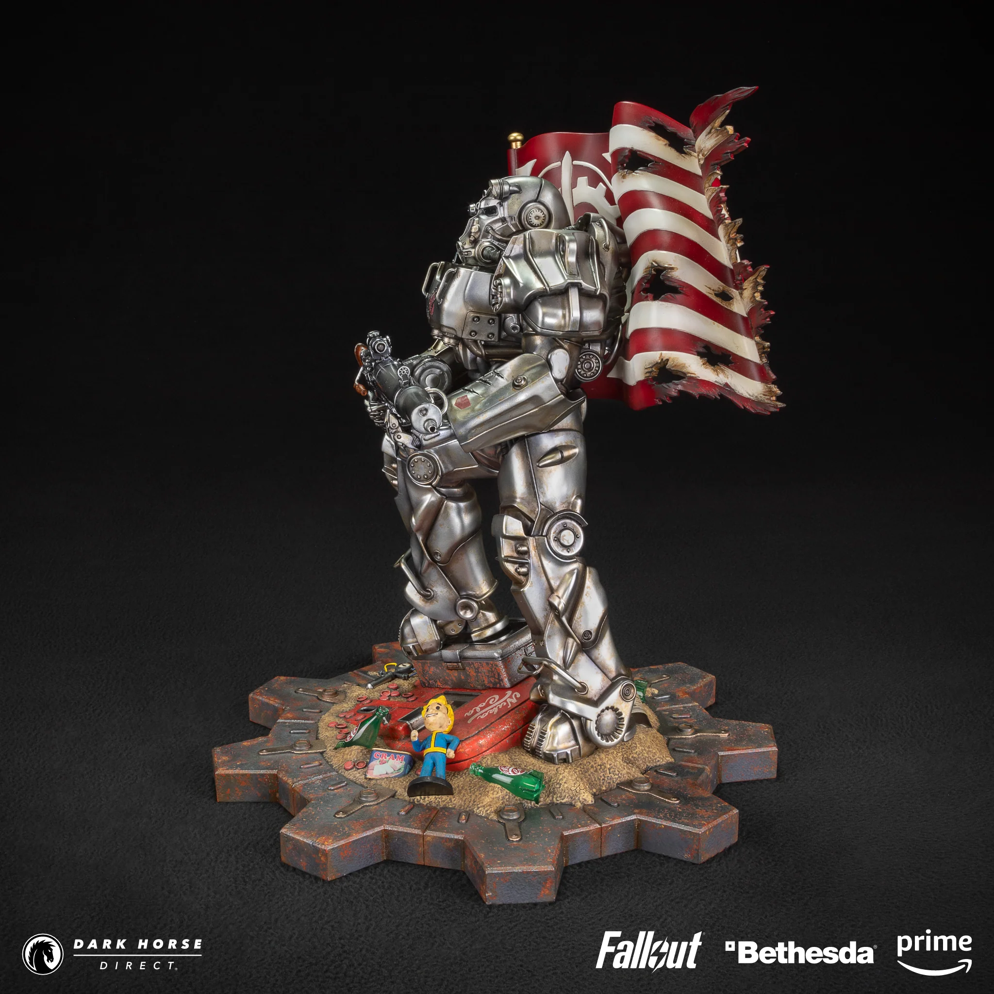 Fallout (Amazon): Brotherhood of Steel Premium Statue - Image 5