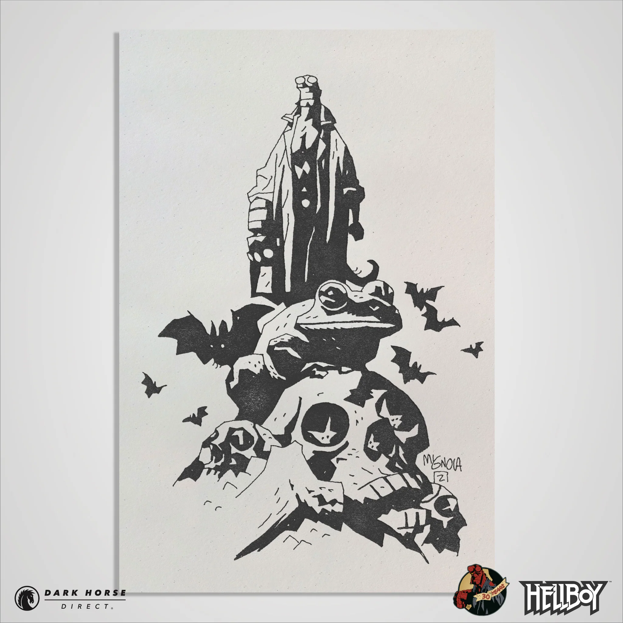 Hellboy 30th Anniversary: Letterpress Set (Convention Exclusive) - Image 5