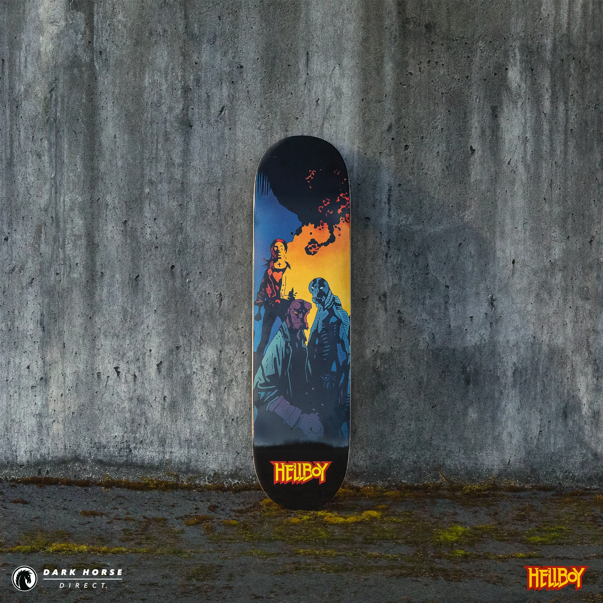 Hellboy Skate Deck: Hellboy, Liz, & Abe - Image 3