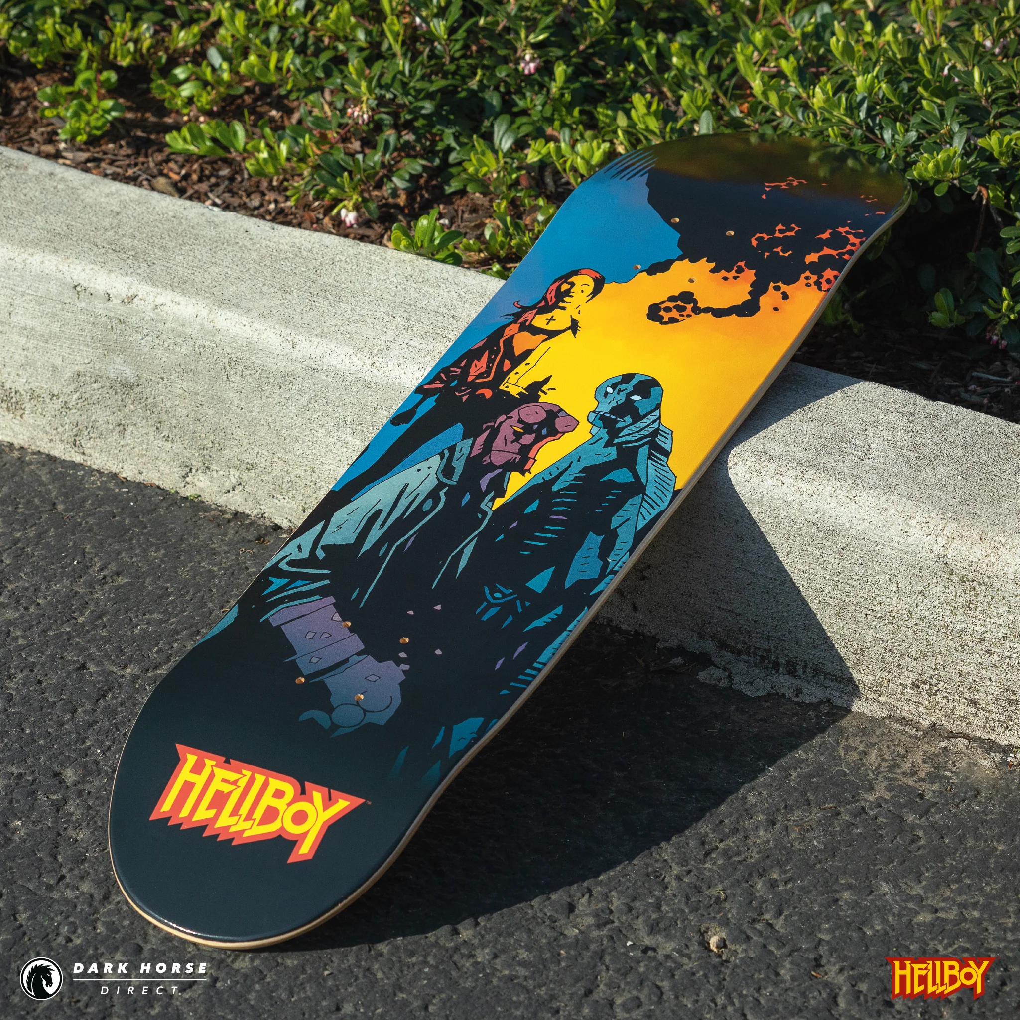 Hellboy Skate Deck: Hellboy, Liz, & Abe - Image 4
