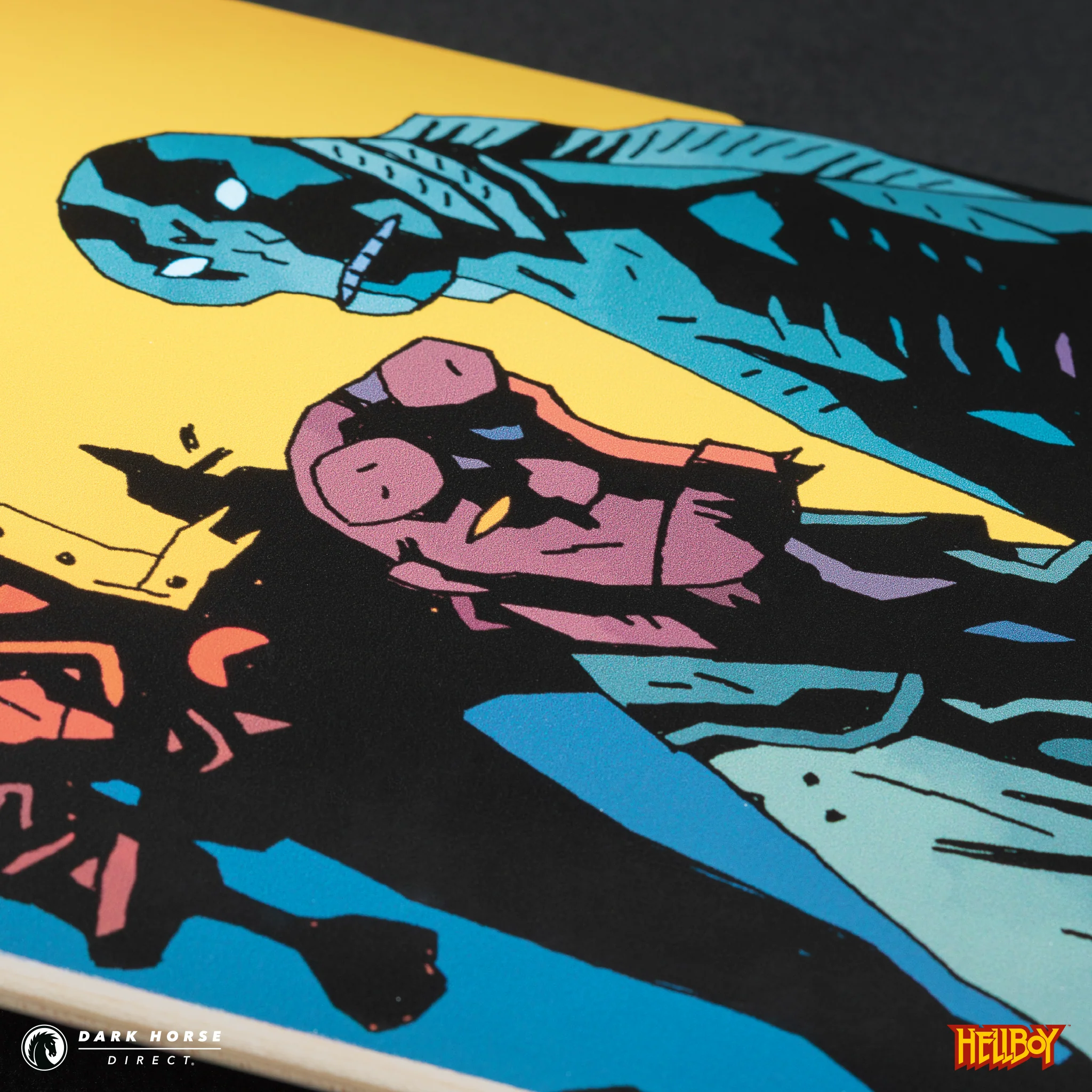 Hellboy Skate Deck: Hellboy, Liz, & Abe - Image 5
