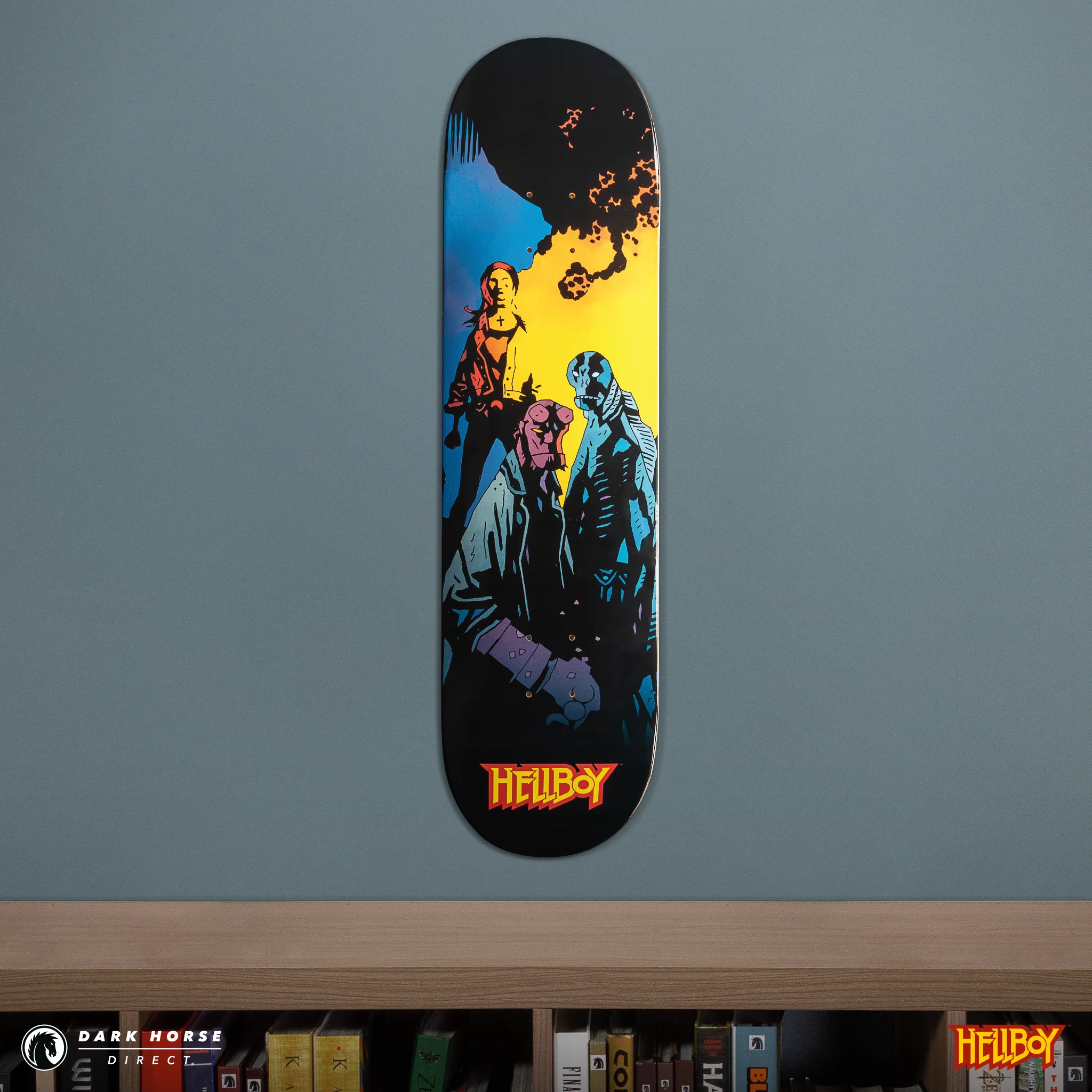 Hellboy Skate Deck: Hellboy, Liz, & Abe - Image 6