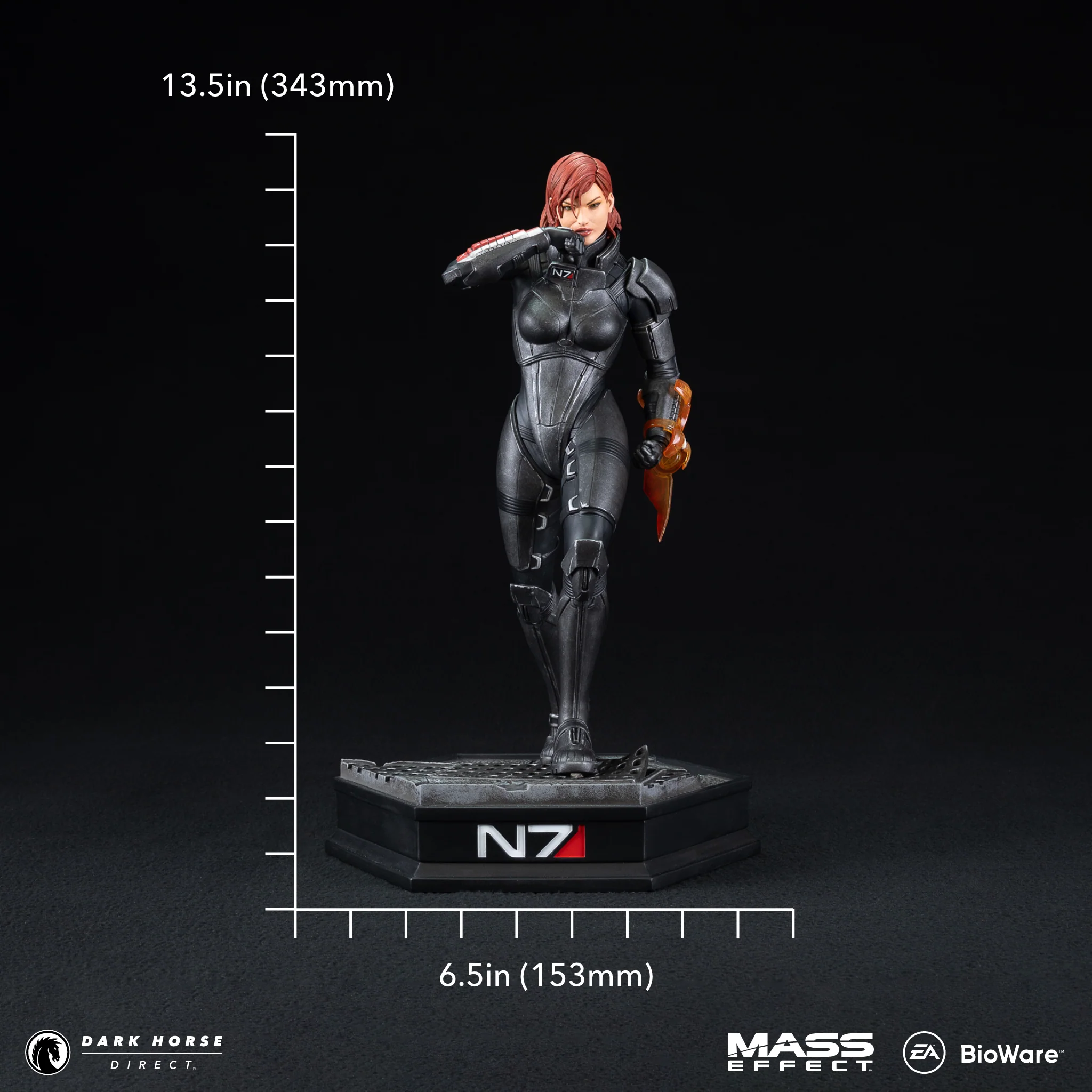 Mass Effect: Commander Jane Shepard 1/6 Scale Statue - Image 2