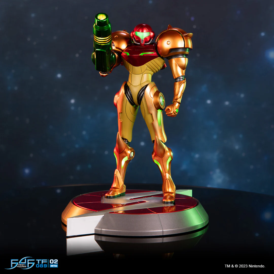 Metroid Prime: Samus Varia Suit 11" PVC Painted Statue (Collector's Edition) - Image 2