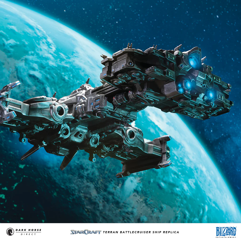 StarCraft Terran Battlecruiser Ship Replica - Image 3