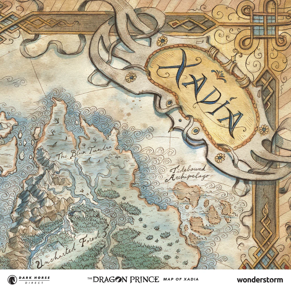 The Dragon Prince: Map of Xadia - Image 2