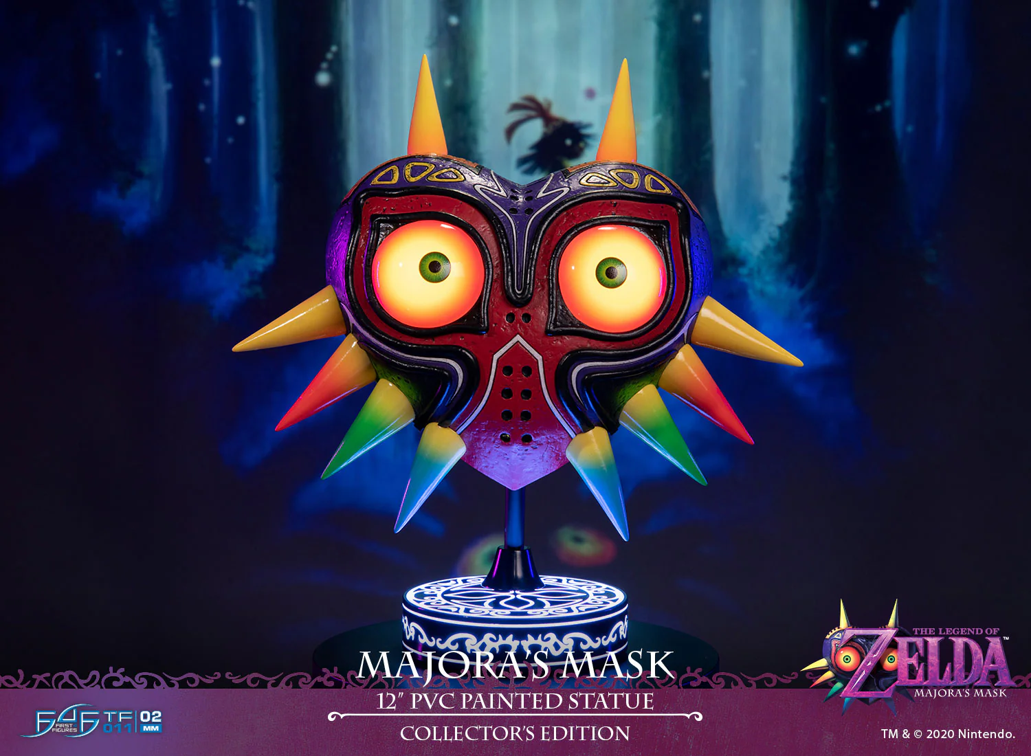 The Legend of Zelda: Majora's Mask – Majora's Mask 12” PVC Statue Collectors Edition - Image 2
