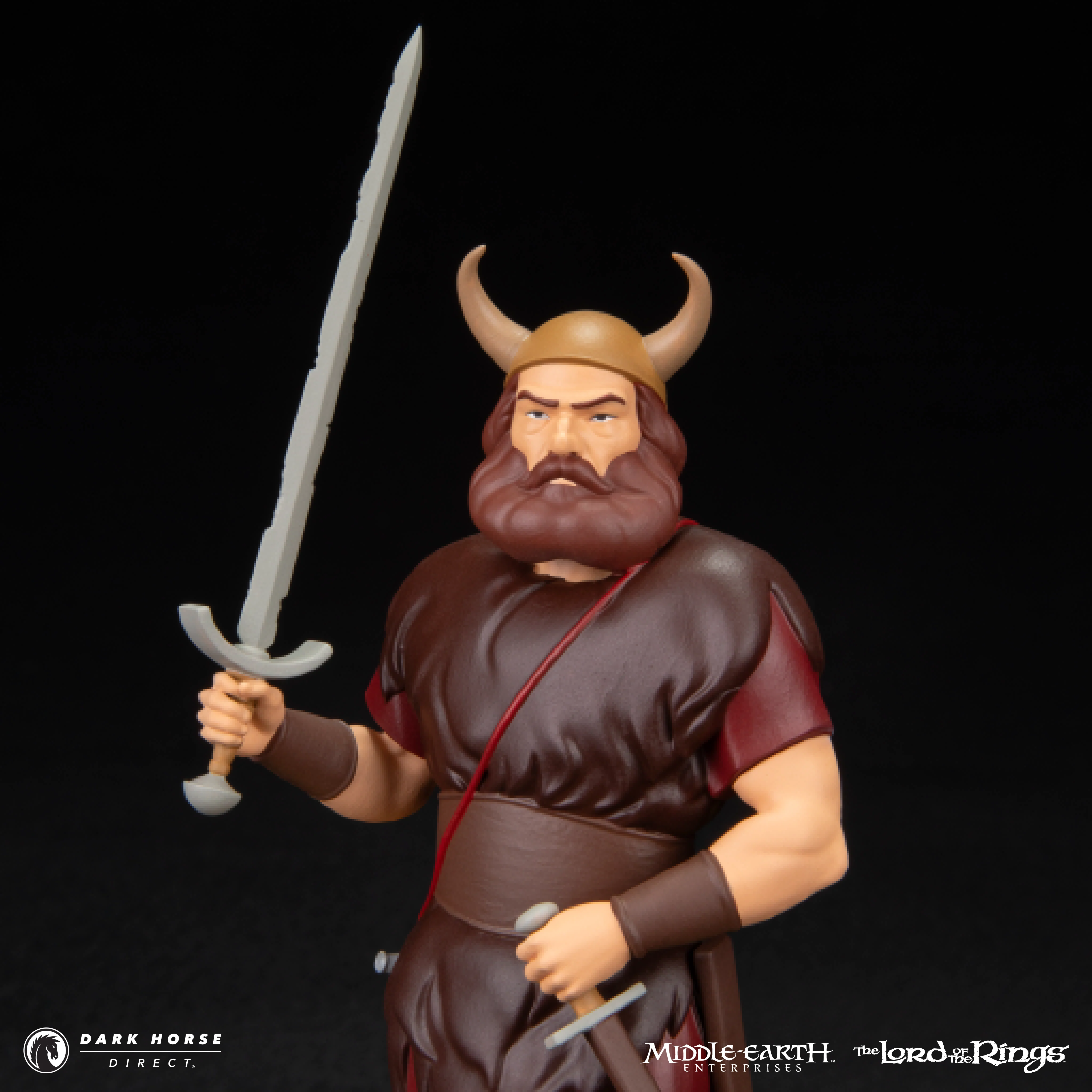 The Lord of the Rings™ Animated Film PVC Figure Set: Merry, Boromir, and Pippin - Image 9