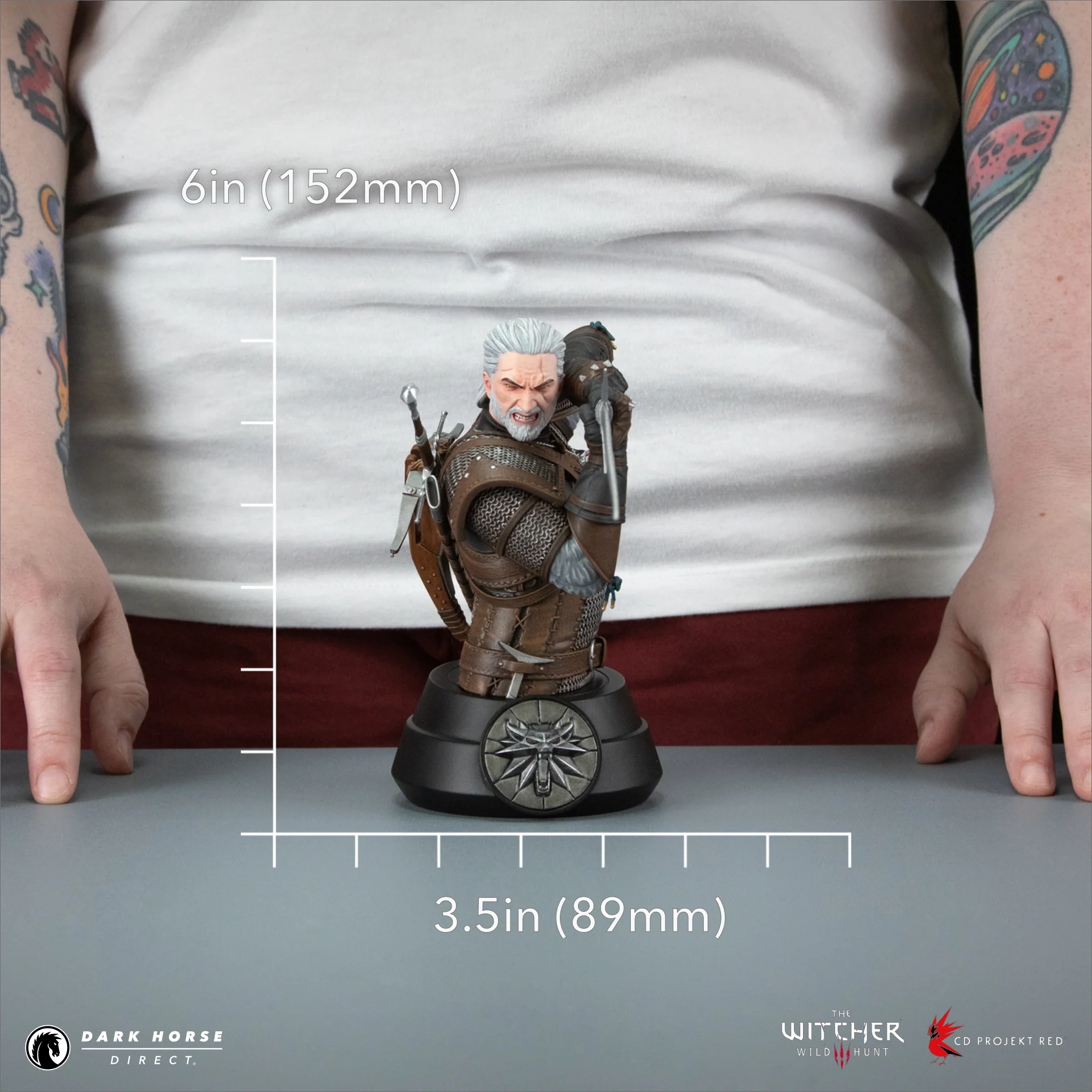 The Witcher 3 - Wild Hunt: Geralt Bust - Image 2