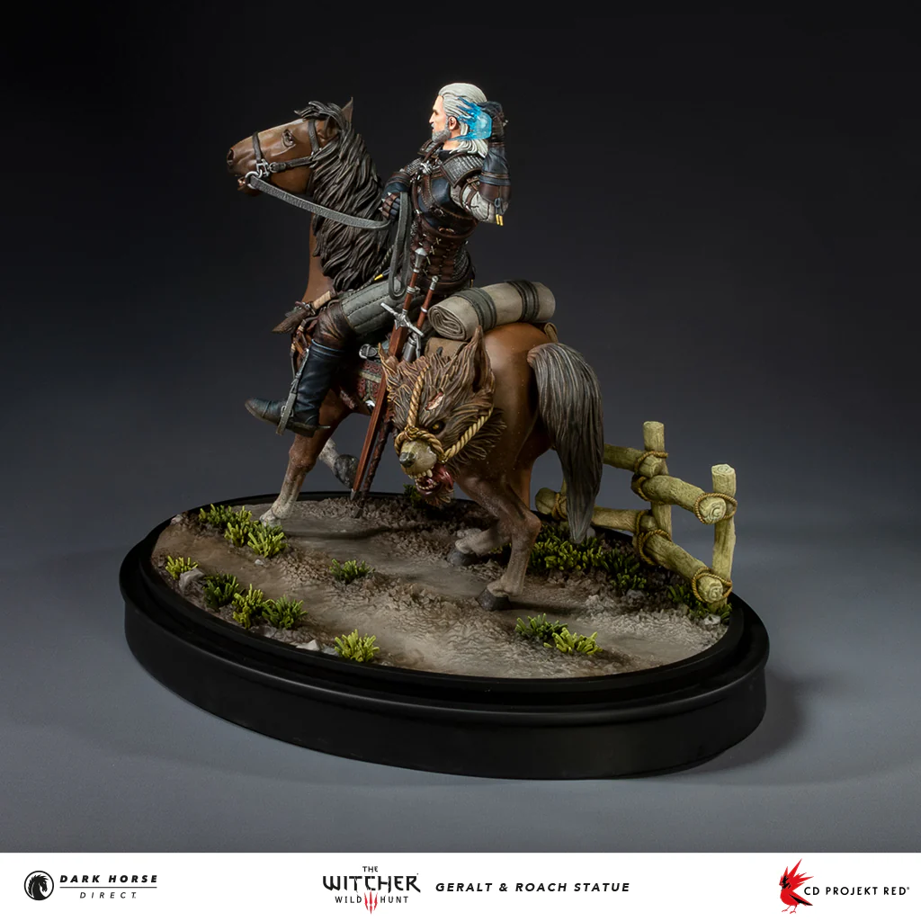 The Witcher 3 - Wild Hunt: Geralt & Roach Statue - Image 3