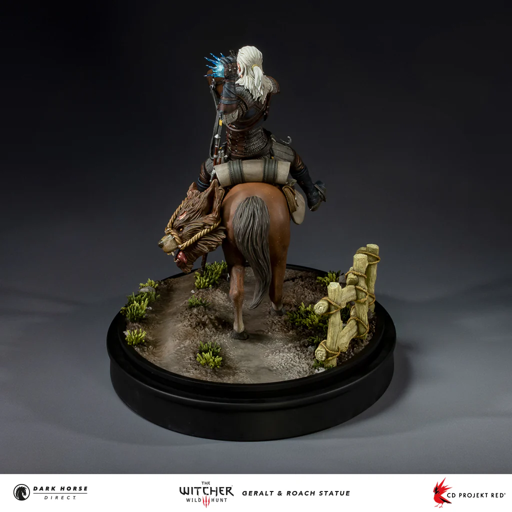 The Witcher 3 - Wild Hunt: Geralt & Roach Statue - Image 4