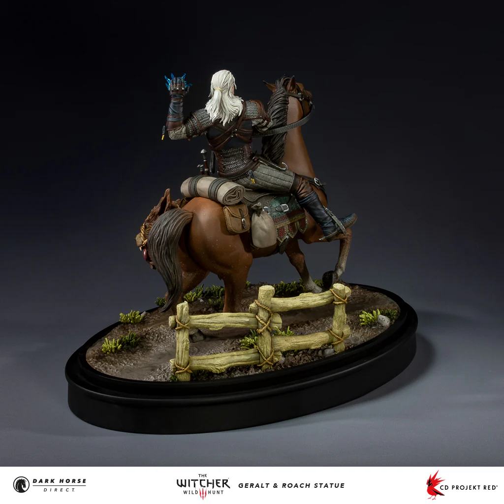 The Witcher 3 - Wild Hunt: Geralt & Roach Statue - Image 5