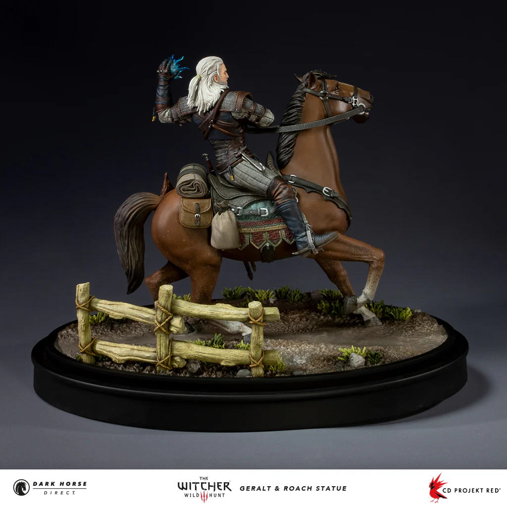 The Witcher 3 - Wild Hunt: Geralt & Roach Statue - Image 6
