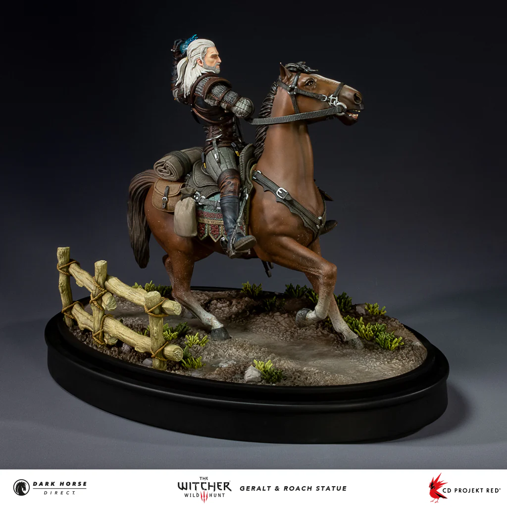 The Witcher 3 - Wild Hunt: Geralt & Roach Statue - Image 7