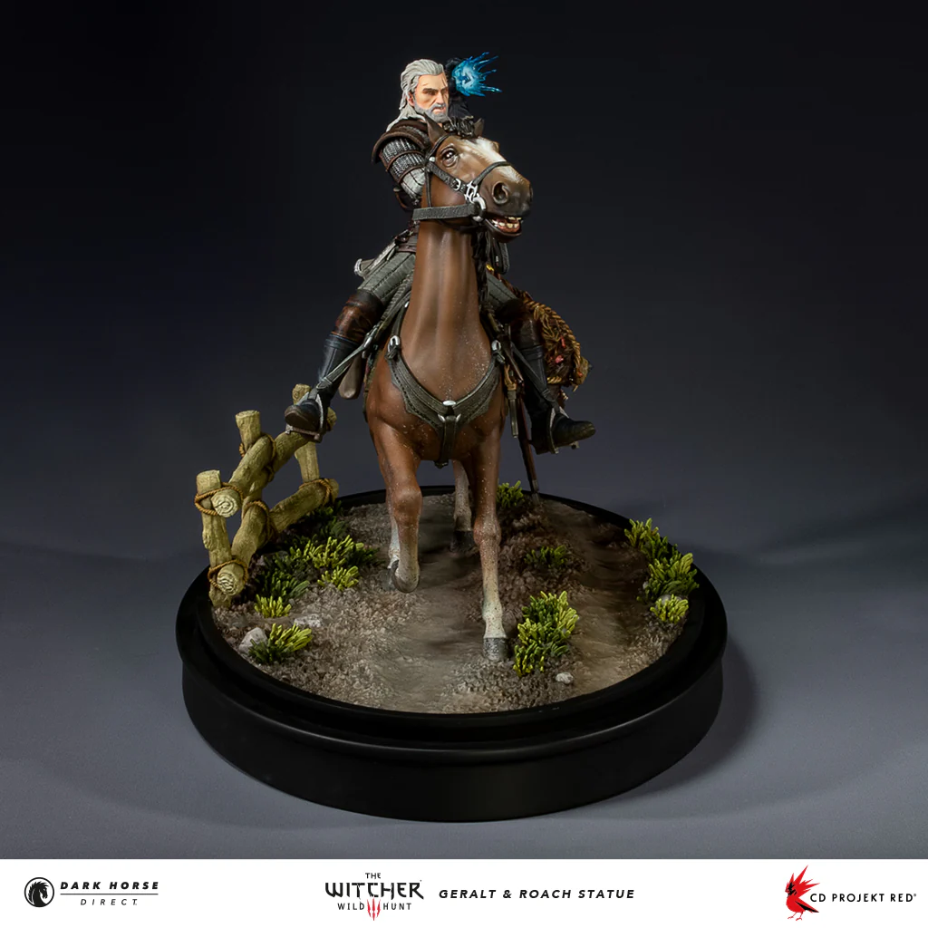The Witcher 3 - Wild Hunt: Geralt & Roach Statue - Image 8