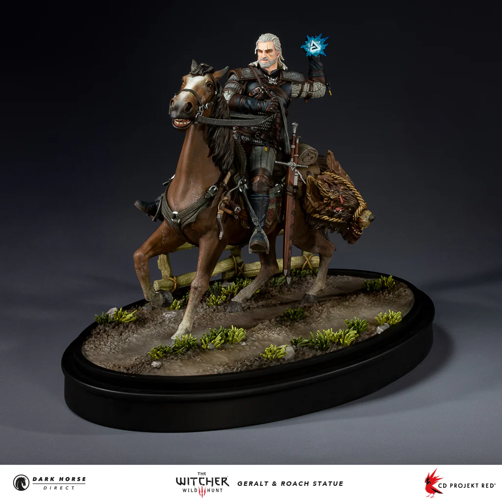 The Witcher 3 - Wild Hunt: Geralt & Roach Statue - Image 9