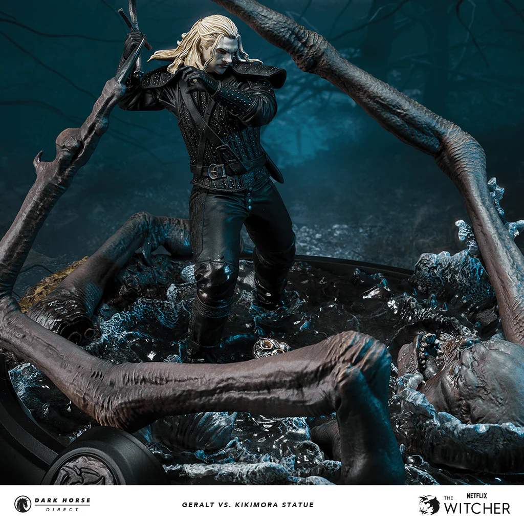 The Witcher: Geralt vs. Kikimora Statue